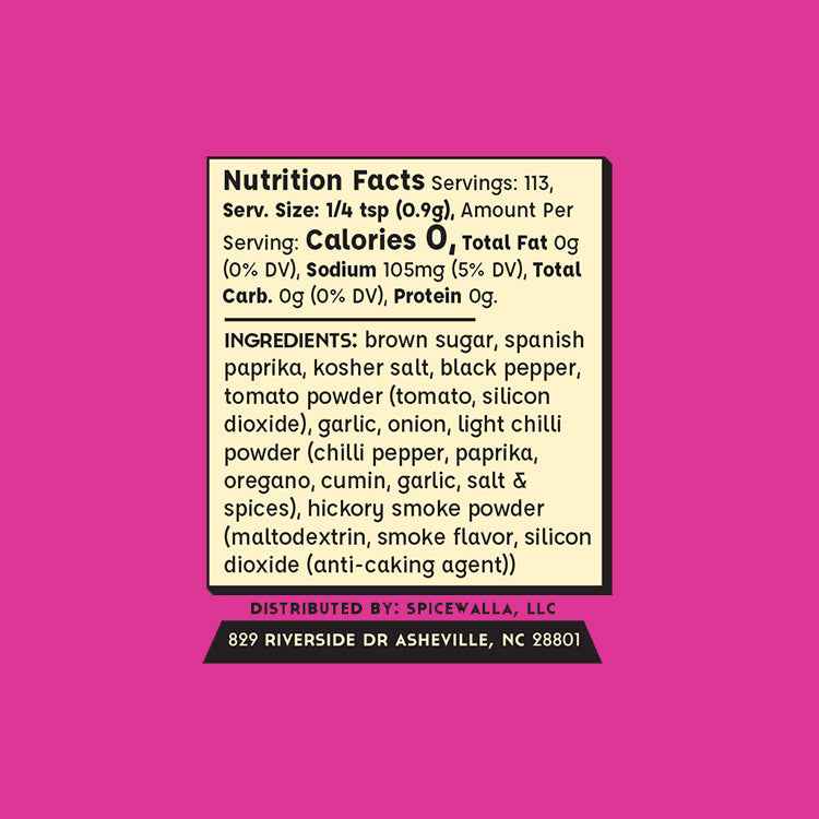 Sweet Hickory BBQ Rub