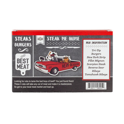 Lane's Best Steak Rubs 4-Pack Set